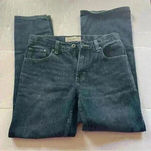 Urban Pipeline Max Flex Relaxed Straight Denim Jeans Women's 4 Blue Cotton Blend